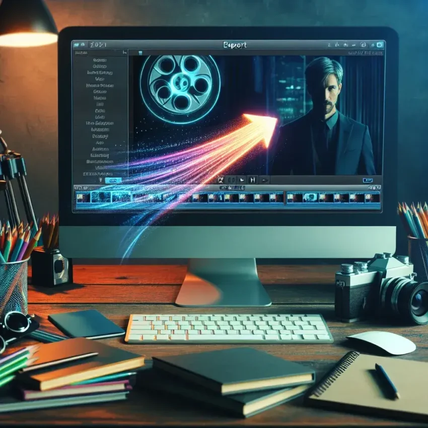 "Step-by-step guide on exporting Instagram Reels from desktop for content creators, featuring a screenshot of the Instagram interface with Reels download options highlighted."